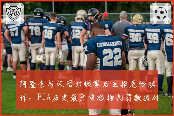 阿隆索与汉密尔顿赛后互指危险动作，FIA历史最严重碰撞判罚数据对比出炉